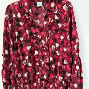 Cabi floral Corsage Blouse
